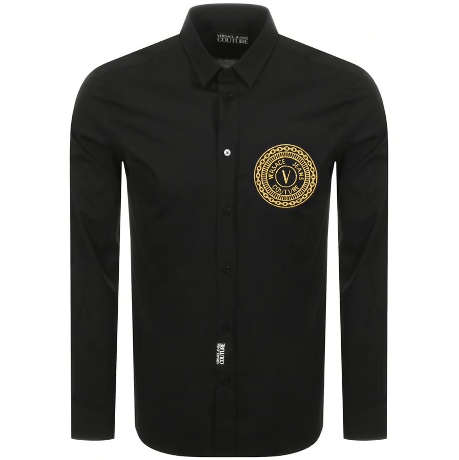 Alternative Image for ProductVersace Jeans Couture Long Sleeve Shirt Black1